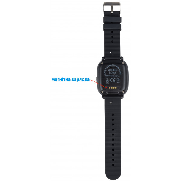 Фото - Дитячий годинник AmiGo GO001 iP67 Black