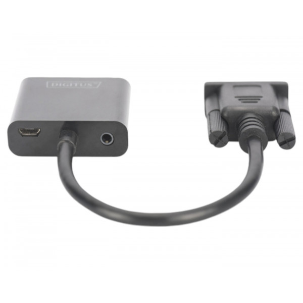 Фото - Перехідник Digitus VGA - HDMI Full HD (DA-70473)