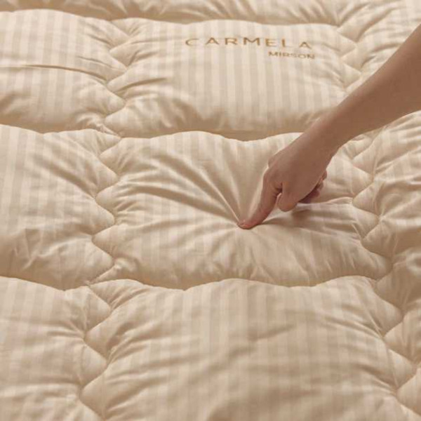 Фото - Ковдра дитяча зима MirSon Carmela Hand Made №656 Зимове з евкаліптом 110х140 (2200000857712)