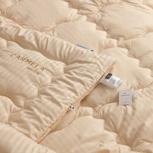 Фото - Ковдра дитяча зима MirSon Carmela Hand Made №656 Зимове з евкаліптом 110х140 (2200000857712)