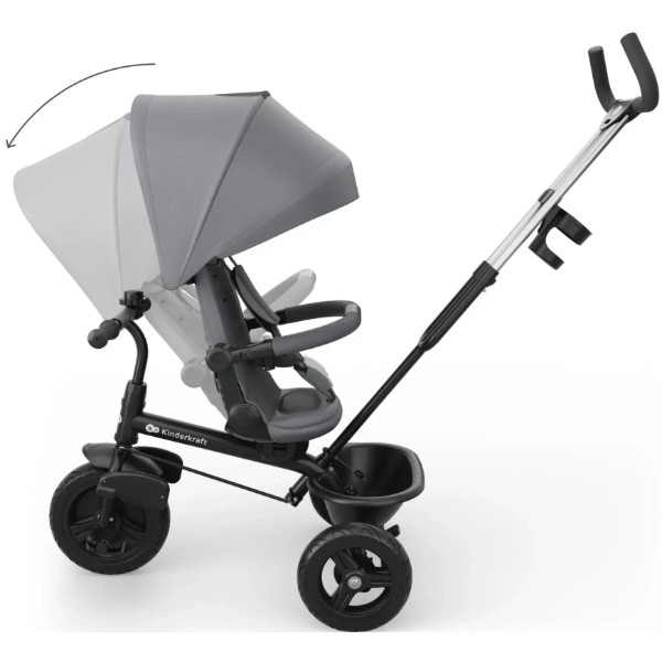 Фото - Триколісний велосипед Kinderkraft Aston 2 Plus Navy (KRASTO02NAVPL00)
