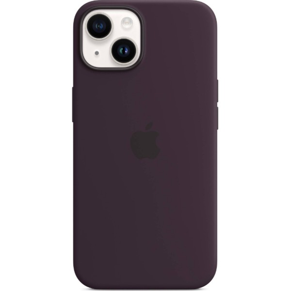 Фото - Чохол для смартфону  Silicone Case with Magnetic Ring iPhone 14 Elderberry