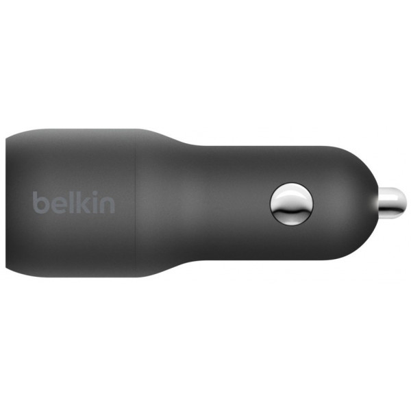 Фото - Автомобільний зарядний пристрій Belkin 32W PD Dual Black (CCB003BTBK)