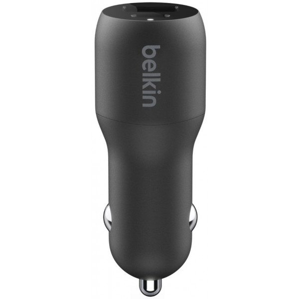 Фото - Автомобільний зарядний пристрій Belkin 32W PD Dual Black (CCB003BTBK)