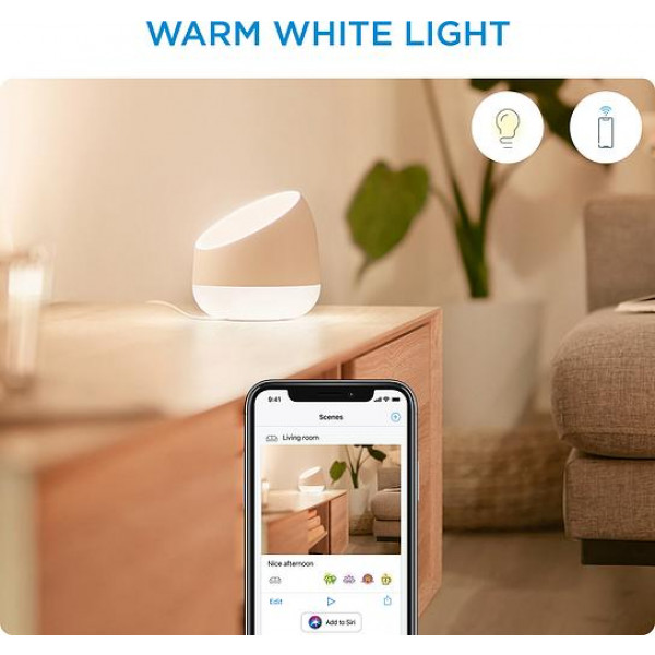 Фото - Розумна лампа WiZ BLE Portable Dual Zone Wi-Fi Type C Wi-Fi (929002690301)