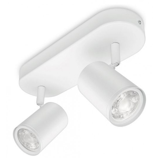 Фото - Розумна лампа WiZ IMAGEO Spots 2x5W 2200-6500K RGB Wi-Fi (929002658801)