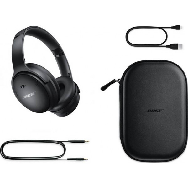 Фото - Навушники повнорозмірні бездротові Bose QuietComfort 45 Black (866724-0100)