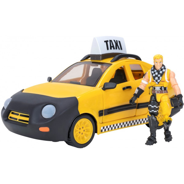 Фото - Колекційна фігурка Jazwares Fortnite Joy Ride Vehicle Taxi Cab (FNT0817)