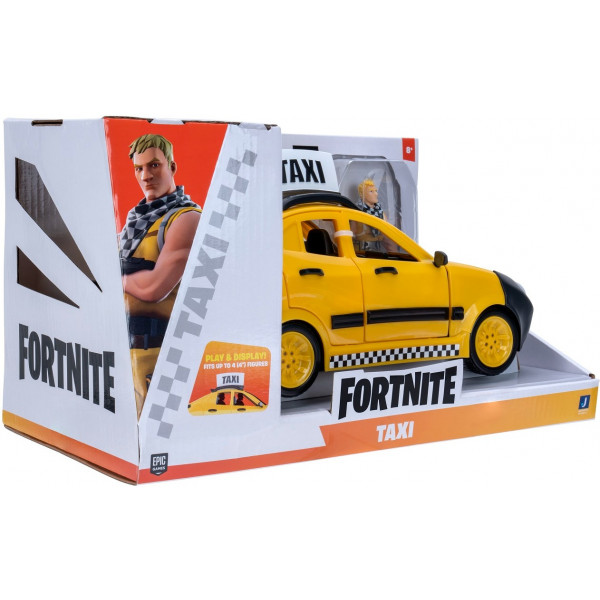 Фото - Колекційна фігурка Jazwares Fortnite Joy Ride Vehicle Taxi Cab (FNT0817)