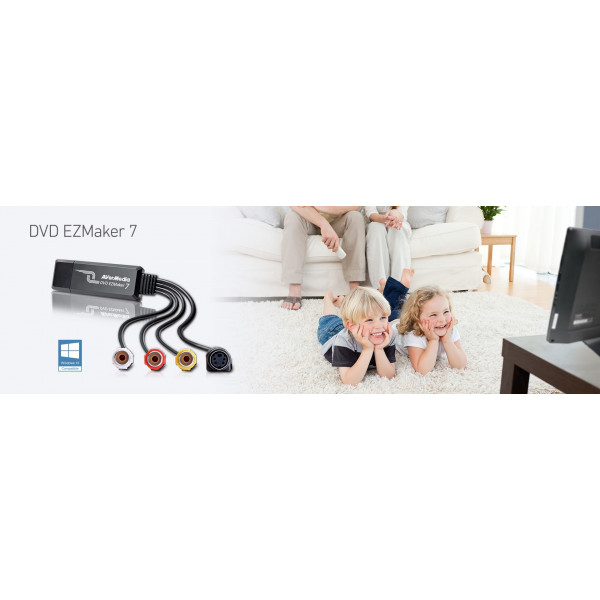 Фото - Пристрій захоплення відео Avermedia DVD EZMaker 7 C039 (61C039XX00BH)