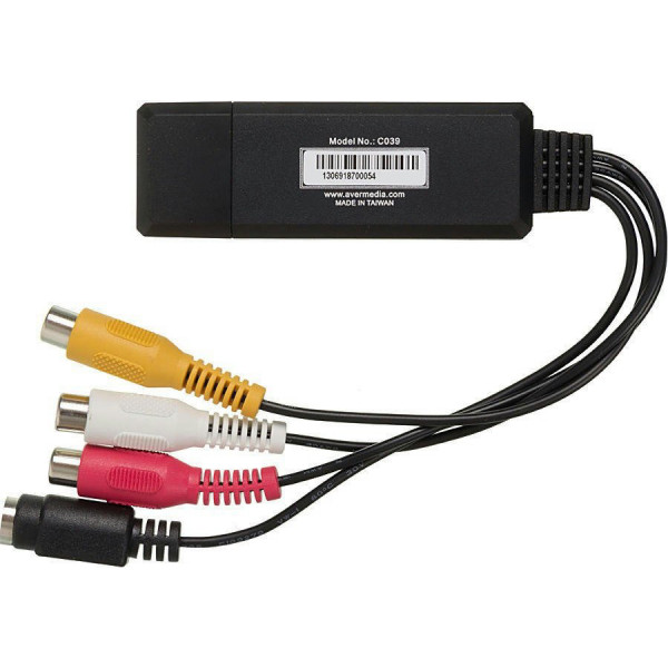 Фото - Пристрій захоплення відео Avermedia DVD EZMaker 7 C039 (61C039XX00BH)