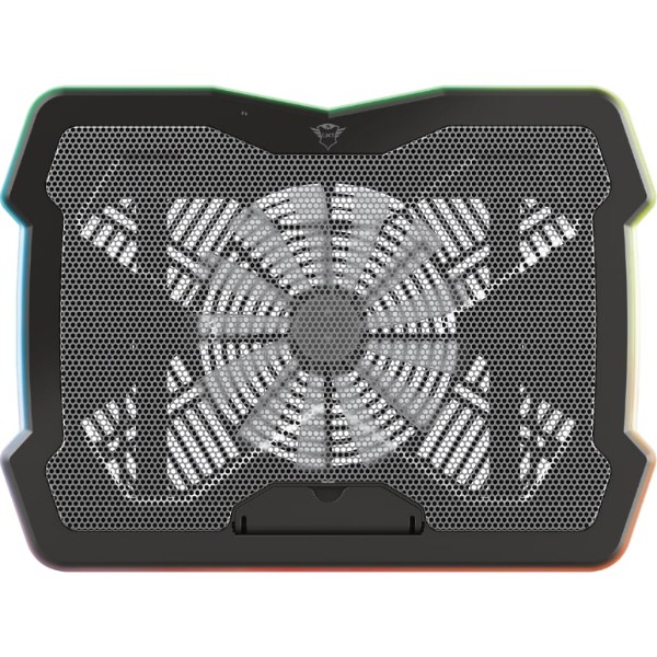 Фото - Підставка під ноутбук охолоджуюча Trust GXT 1126 Aura RGB Black (24192) Фото - Підставка під ноутбук охолоджуюча Trust GXT 1126 Aura RGB Black (24192)
