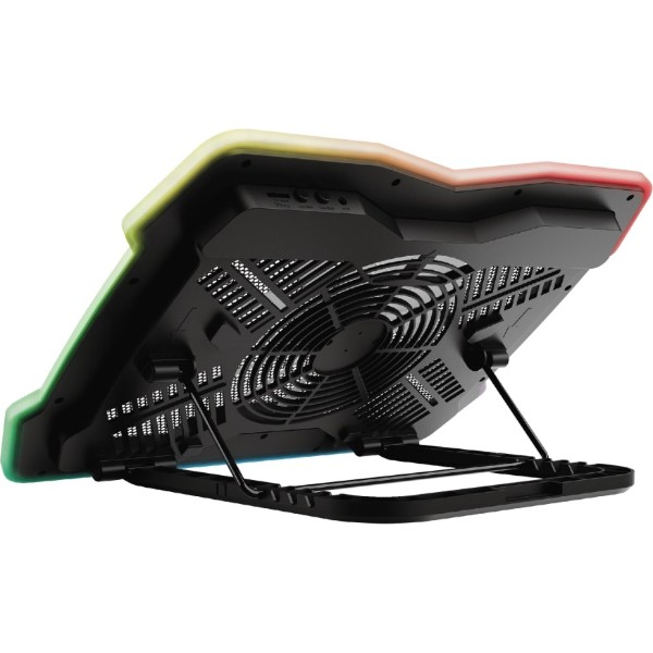 Фото - Підставка під ноутбук охолоджуюча Trust GXT 1126 Aura RGB Black (24192)