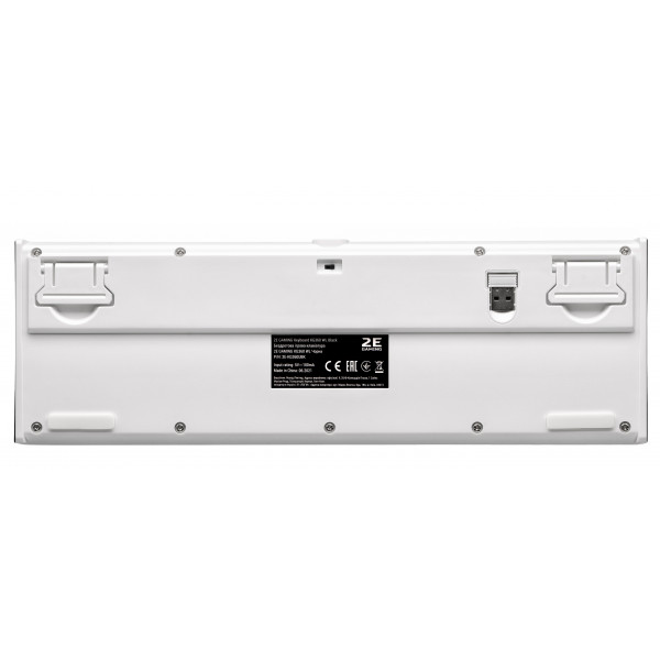 Фото - Клавиатура беспроводная игровая 2E KG360 RGB 68key WL Black Ukr (2E-KG360UBK)