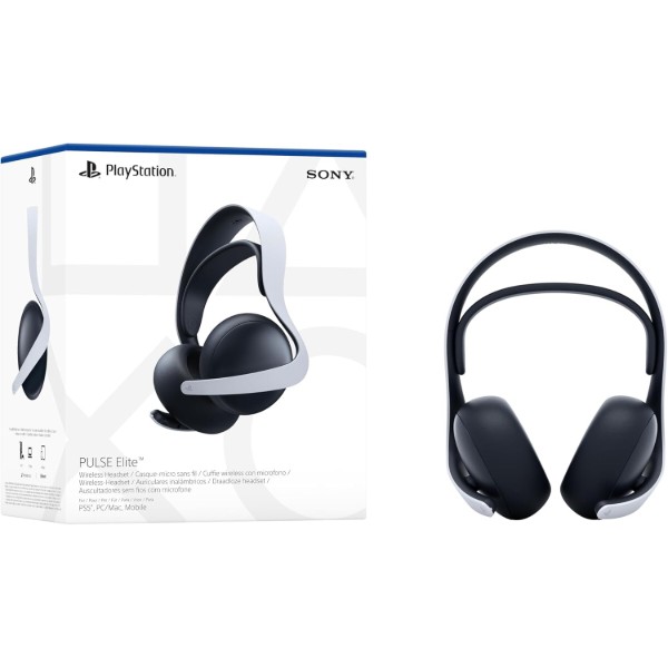 Фото - Гарнитура для консоли PlayStation Pulse Elite White + Чехол