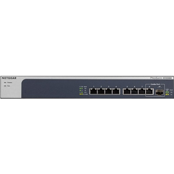 Фото - Коммутатор локальной сети (Switch) Netgear XS508M-100EUS