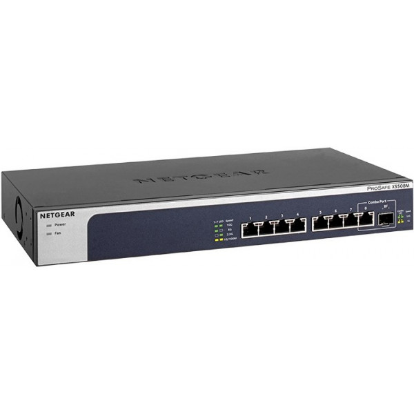 Фото - Коммутатор локальной сети (Switch) Netgear XS508M-100EUS