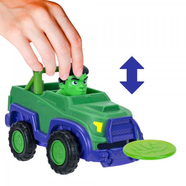 Фото - Базовый игровой транспорт для малыша Spidey Little Vehicle Hulk W1 Халк (SNF0012)