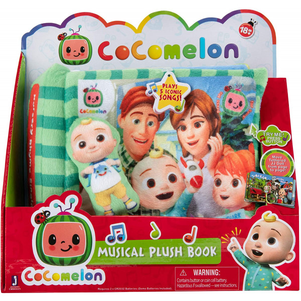 Фото - Книжка-игрушка CoComelon Feature Roleplay со звуком (CMW0025)