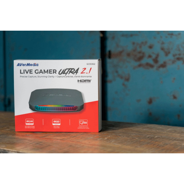 Фото - Пристрій захоплення відео Avermedia GC553G2 ULTRA 2.1 RGB Black (61GC553G20BV)