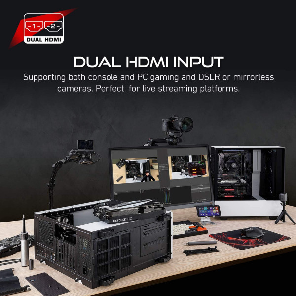 Фото - Карта захоплення відео Avermedia GC570D DUO Black (61GC570D00A5)