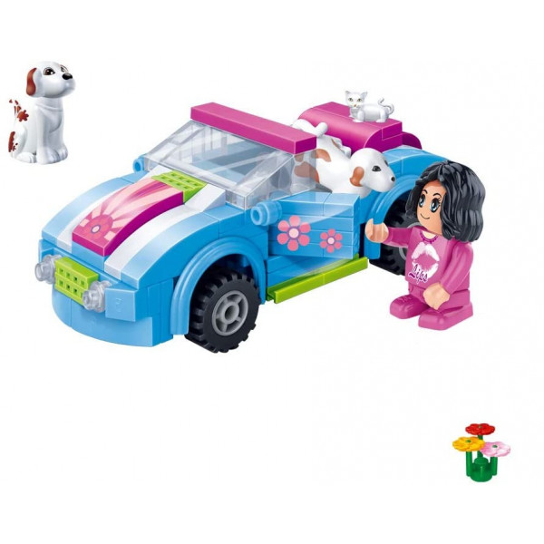 Фото - Пластиковый конструктор Banbao "Модный город" (118 Эл.) Автомобиль (6119)