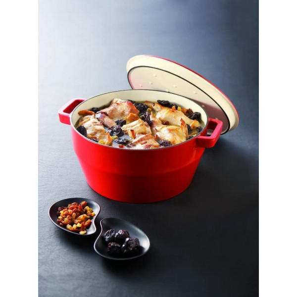 Фото - Каструля Pyrex Slow Cook Red 6.3 л (SC5AC28)