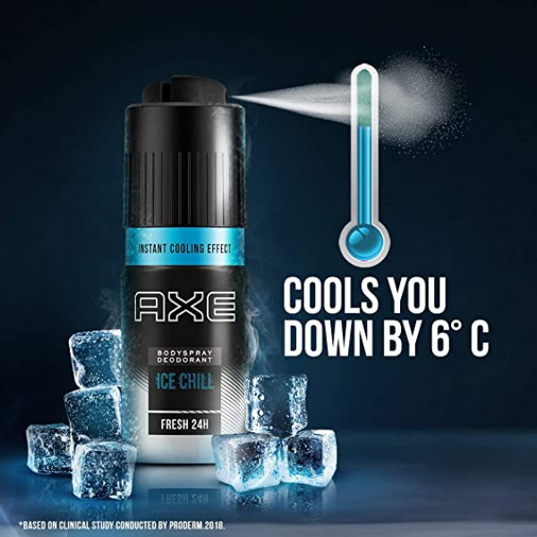 Фото - Дезодорант аэрозольный AXE Айс Чил 150 мл