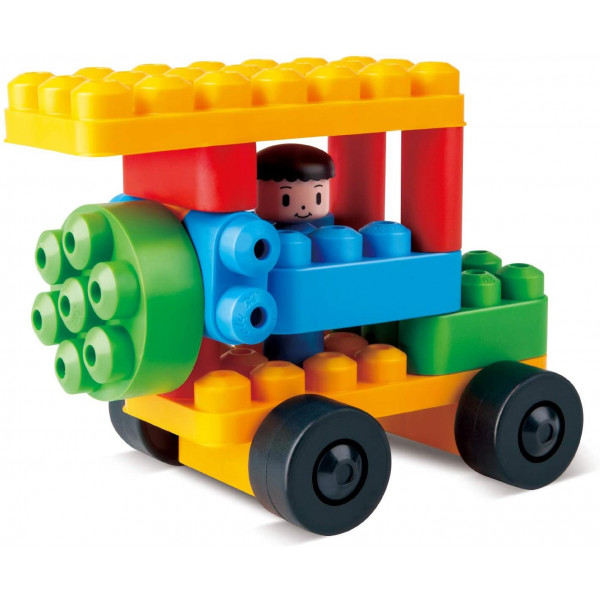 Фото - Пластиковый конструктор PolyM Автопарк в зоопарке 40 деталей (760006)