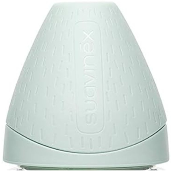 Фото - Бутылочка для кормления Suavinex 360 мл, круглая быстрый поток, Hygge: Уютные истории, бирюзовая (306695)