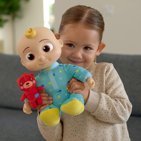 Фото - Интерактивная игрушка CoComelon Roto Plush Bedtime JJ Doll Джей Джей (CMW0016)
