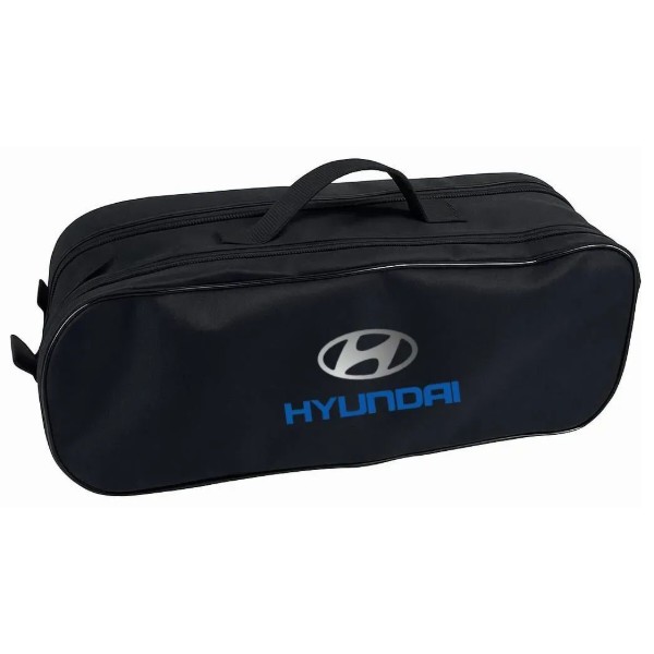 Фото - Сумка-органайзер в багажник Poputchik Hyundai 50х18х18 см Black (03-019-2Д)