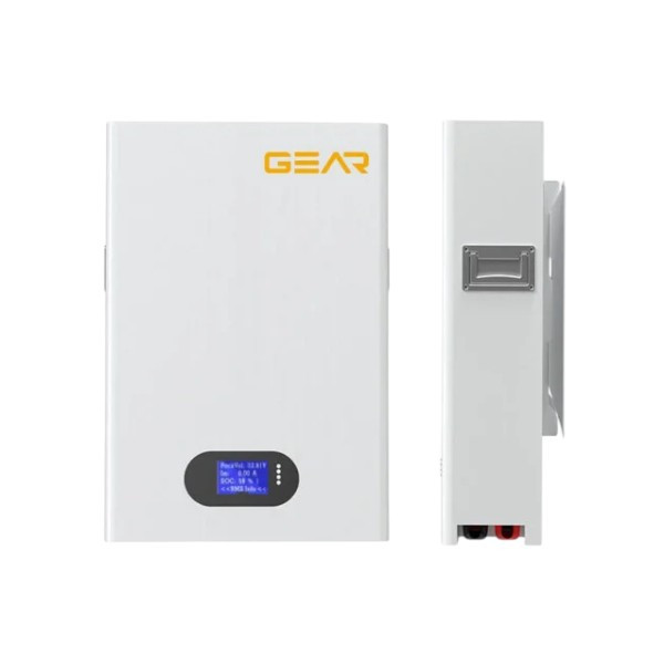 Фото - Батарея для солнечного инвертора GEAR LiFePo4 51.2V / 100 Ah (5120Wh) (GB-LiFePo4-51.2-100)