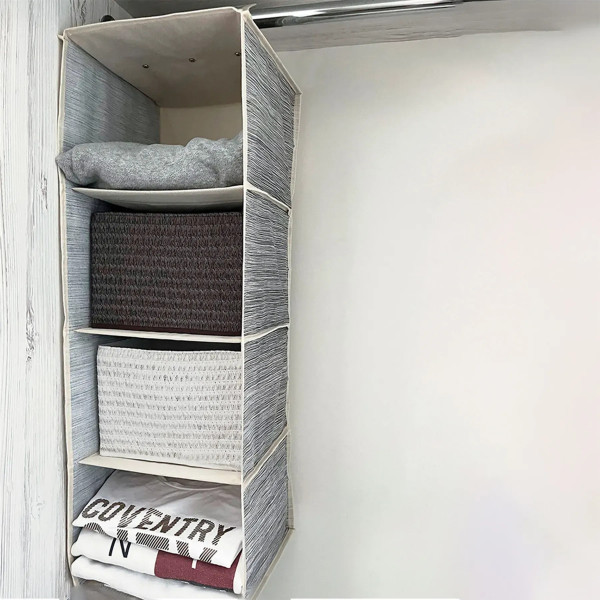 Фото - Органайзер для хранения Handy Home 4 секции, 28x28x80 см (ASH-06)