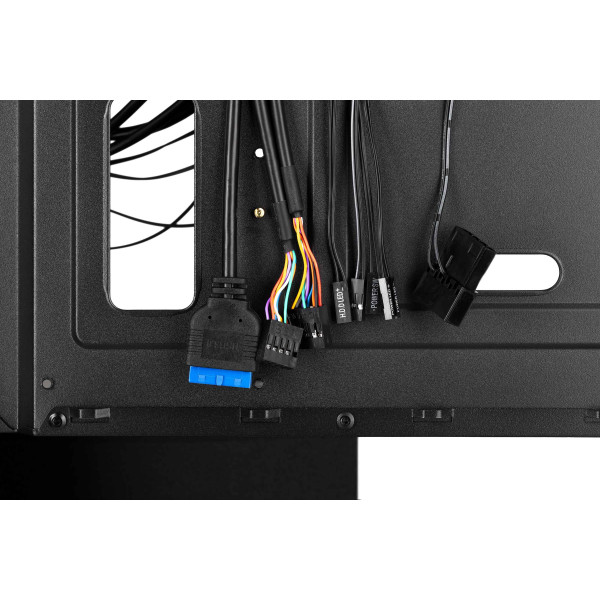 Фото - Корпус 2E ALFA (2E-G650) Black без БЖ