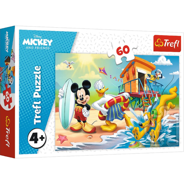 Фото - Пазлы (3-4 года) Trefl Mickey&friends Интересный день 60 эл. (73598) Фото - Пазлы (3-4 года) Trefl Mickey&friends Интересный день 60 эл. (73598)