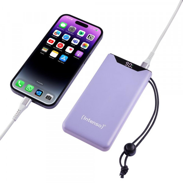 Фото - Батарея мобільна Intenso F10000 Purple (7332033)