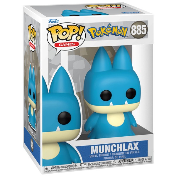Фото - Колекційна фігурка FUNKO POP Games: Pokemon - Munchlax (5908305243236)