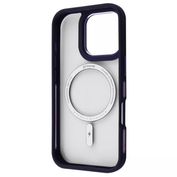 Фото - Чохол для смартфону
 Proove Clear Essence Case with Magnetic Ring iPhone 13 Pro Max Midnight Blue (PCCEIP13PM08)