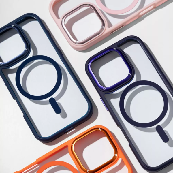 Фото - Чохол для смартфону Proove Clear Essence Case with Magnetic Ring iPhone 16 Pro pink sand (PCCEIP16P028)