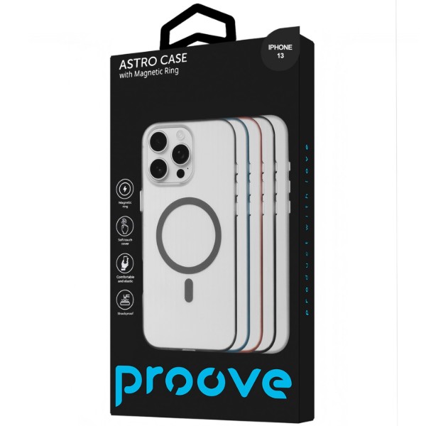 Фото - Чохол для смартфону Proove Astro Case with Magnetic Ring iPhone 13 Black (PCASIP130002)