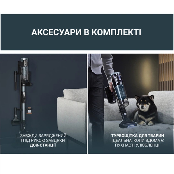 Фото - Пилосос ручний для дому Rowenta RH9C71E0 X-Force Flex 16.60 Auto Animal