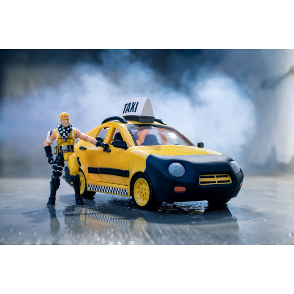 Фото - Колекційна фігурка Jazwares Fortnite Joy Ride Vehicle Taxi Cab (FNT0817)