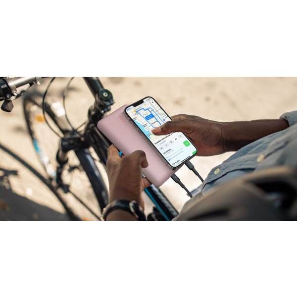 Фото - Батарея мобільна Belkin 20000mAh 15W Dual USB-A USB-C Rose Gold (BPB012BTRG)