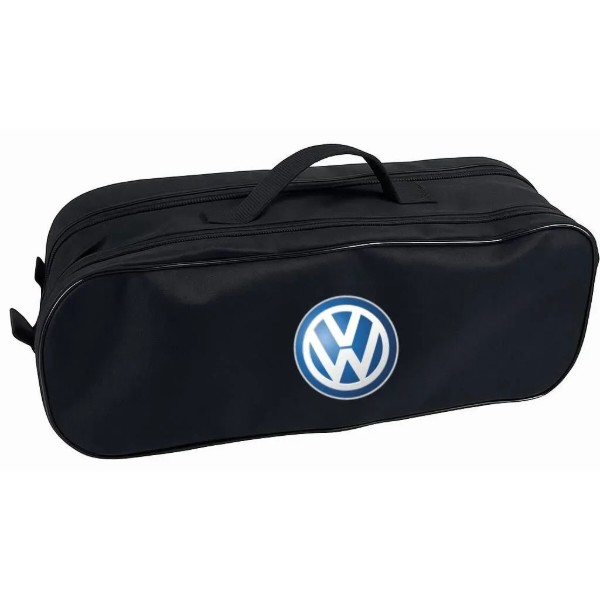 Фото - Сумка-органайзер в багажник Poputchik Volkswagen 50х18х18 см Black (03-109-2Д)