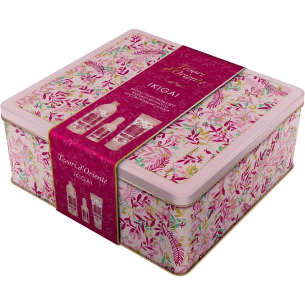 Фото - Подарунковий набір для догляду за тілом Tesori d'Oriente METAL BOX ІКІҐАЙ (8000603168970)