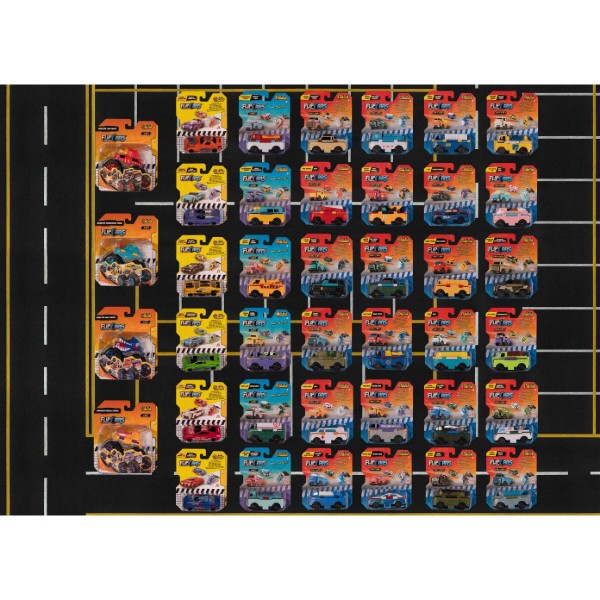 Фото - Машинка-трансформер Flip Cars 2в1 Монстр-трак в ассортименте (EU463875A)