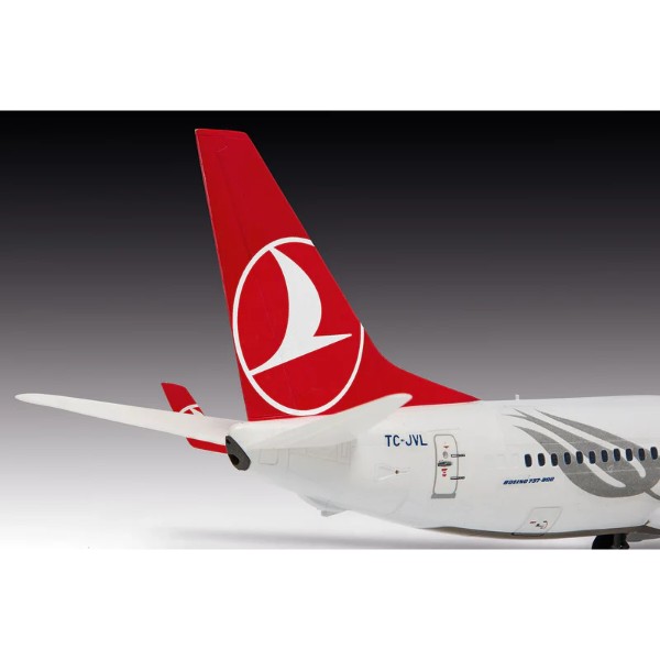 Фото - Набор для моделирования техники Revell набор Самолет Boeing 737-800 Turkish Airlines (RVL-63772)