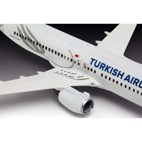 Фото - Набор для моделирования техники Revell набор Самолет Boeing 737-800 Turkish Airlines (RVL-63772)