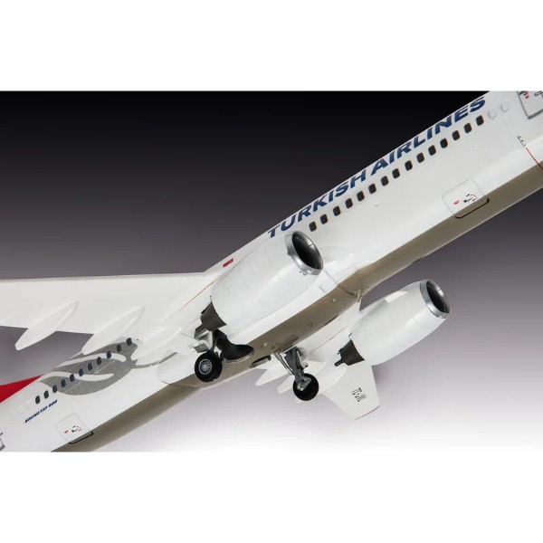 Фото - Набор для моделирования техники Revell набор Самолет Boeing 737-800 Turkish Airlines (RVL-63772)